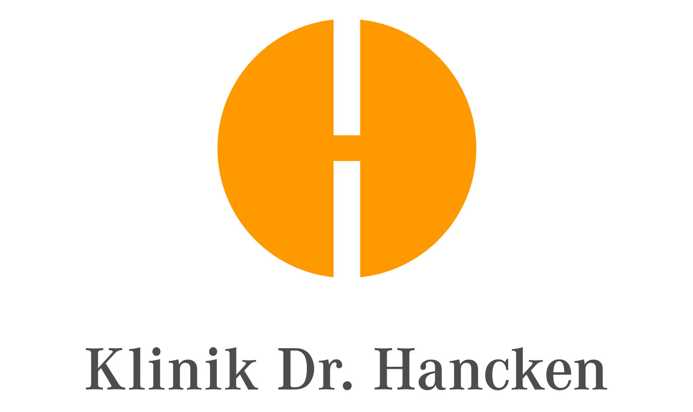 Das Logo der Klinik Dr. Hancken